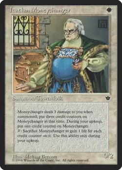 Icatian Moneychanger - Fallen Empires (FEM) - MTG Rare English Non Foil - Image 1