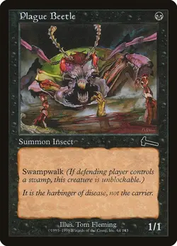 Plague Beetle - Urza's Legacy (ULG) - MTG Rare English Non Foil - Image 1