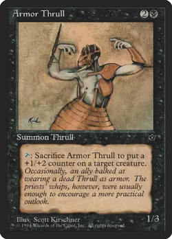 Armor Thrull (Kirschner) - Fallen Empires (FEM) - MTG Rare English Non Foil - Image 1