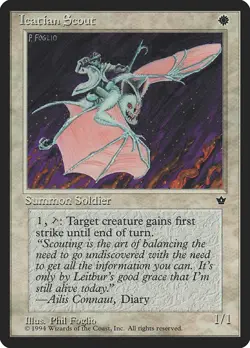 Icatian Scout - Fallen Empires (FEM) - MTG Rare English Non Foil - Image 1