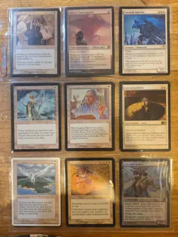 MtG 18x Academy Rector White Enchant Commander Page Pack Foil celestial archon - Image 1