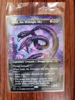 MTG Junji, the Midnight Sky Kamigawa: Neon Dynasty 409 Regular Mythic - Image 1