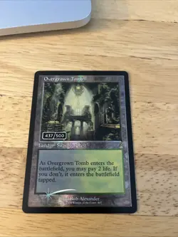 Overgrown Tomb (Retro Frame) (Serial Numbered) Ravnica Remastered Foil - Image 1