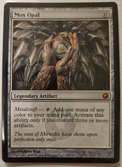 MTG Magic the Gathering Mox Opal SOM! - Image 1