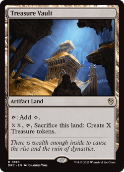 Treasure Vault [Aetherdrift Commander] Magic MTG - Image 1