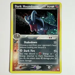 Dark Houndoom EX Team Rocket Returns Holo 5/109 Pokemon LP/MP - Image 1