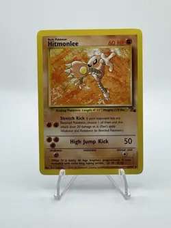 Hitmonlee - 22/62 Fossil - Pokemon TCG - 1999 - Image 1