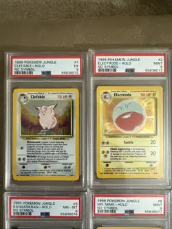 16 POKEMON JUNGLE RARE HOLO NO SYMBOL SET FLAREON JOLTEON SNORLAX ALL PSA GRADED - Image 2