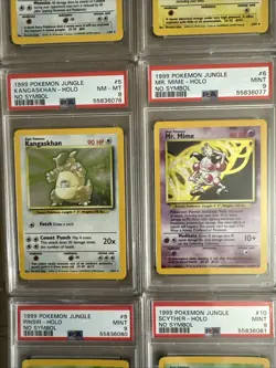16 POKEMON JUNGLE RARE HOLO NO SYMBOL SET FLAREON JOLTEON SNORLAX ALL PSA GRADED - Image 4