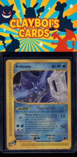 Articuno Skyridge Pokemon 004/144 Vintage Rare NM+ - Image 1