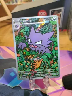Haunter #27 Black Star Promo Illustration Rare NM Pokemon TCG Phantasmal Flames - Image 1