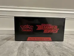 Pokemon TCG Scarlet & Violet Destined Rivals Elite Trainer Box ETB Sealed Auc#4 - Image 5