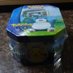 Pokemon TCG Pokemon Go Tin Snorlax Factory Sealed - Image 2