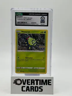 2022 Pokemon Go Spinarak German-World Record Holder CGC 1 Of 1. 006/078 - Image 1