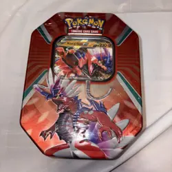 Pokemon Paldea Legends Tin x4 Booster Packs + Koraidon EX Promo FACTORY SEALED - Image 1