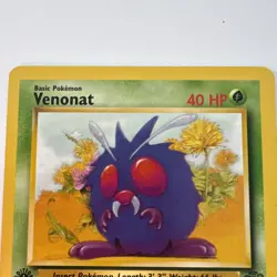 Pokemon - Jungle 1st edition - Venonat 63/64 - Common LP/MP - Image 3