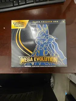 *New, Sealed Pokemon Mega Evolution Elite Trainer Box Lucario ETB IN HAND - Image 1