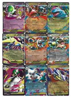 Pokemon MEGA EVOLUTION Lot of 14 Illustration Rare’s and mega ex lot mint - Image 1