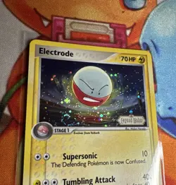 Pokemon TCG Electrode 32/92 Legend Maker Reverse Holo Stamped - NM w/ SWIRL 💫 - Image 4