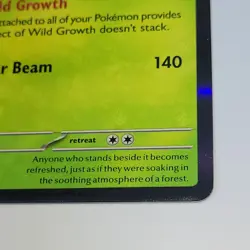 Meganium Pre Release Mega Evolutions Promo Card Pokemon TCG - Image 4