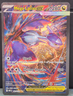 Mega Latias ex Special Illustration Rare 181/132 Mega Evolution Pokemon Card NM - Image 1