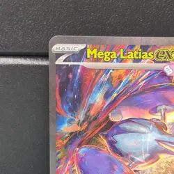 Mega Latias ex Special Illustration Rare 181/132 Mega Evolution Pokemon Card NM - Image 2