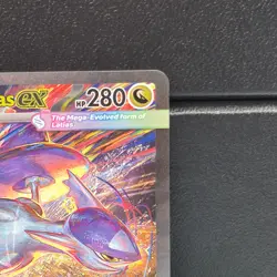 Mega Latias ex Special Illustration Rare 181/132 Mega Evolution Pokemon Card NM - Image 3