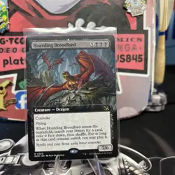 Hoarding Broodlord (Extended Art) - Near Mint MTG March of the Machine - Image 3