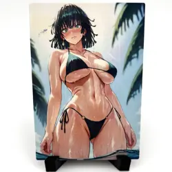One-Punch Man Fubuki Sexy Bikini Anime Waifu Girl Doujin Lewd Goddess Story Card - Image 1