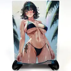 One-Punch Man Fubuki Sexy Bikini Anime Waifu Girl Doujin Lewd Goddess Story Card - Image 2
