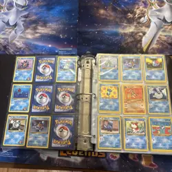 Huge Vintage Pokemon Tcg Binder Full Of WOTC Cards Big Lot Of Old School - Image 2