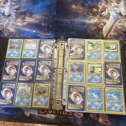 Huge Vintage Pokemon Tcg Binder Full Of WOTC Cards Big Lot Of Old School - Image 3