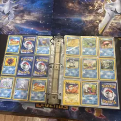 Huge Vintage Pokemon Tcg Binder Full Of WOTC Cards Big Lot Of Old School - Image 4