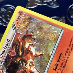 Charizard 19/113 Legendary Treasures Holo SWIRL Pokemon Card 2013 MP - Image 3