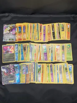 Collection Bulk Lot of 100+ Pokemon Cards Mixed Vintage WOTC-XY HP-DAMAGED - Image 1