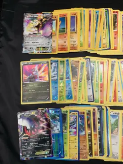 Collection Bulk Lot of 100+ Pokemon Cards Mixed Vintage WOTC-XY HP-DAMAGED - Image 2