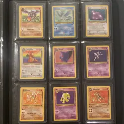 Pokemon Tcg Cards Complete Fossil Master Set 100% 62/62 + Many NM+ Binder! - Image 3