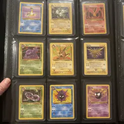 Pokemon Tcg Cards Complete Fossil Master Set 100% 62/62 + Many NM+ Binder! - Image 4