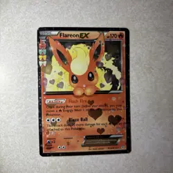 Flareon EX Holo XY Generations Radiant RC6/RC32 Pokemon Card - Image 3