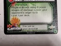 Dragon Ball Z Goku's Dashing Punch P11 Saga Promo Card DBZ CCG Score - Image 3