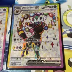Umbreon 176 & Espeon 175 Prismatic Figure Collection Promo Cards. #3 - Image 3