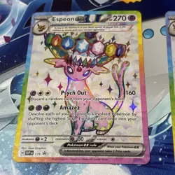 Umbreon 176 & Espeon 175 Prismatic Figure Collection Promo Cards. #3 - Image 4