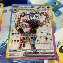 Umbreon 176 & Espeon 175 Prismatic Figure Collection Promo Cards. #3 - Image 5