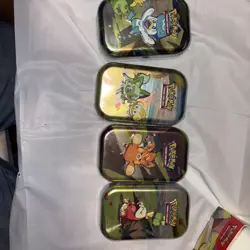 Pokemon Trading Card Game ,Paldea Friends ,NEW! Mini Tin Sealed 4 tins - Image 1
