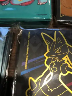 NEW Lot 5 Pokemon TCG Official Card Collection Sleeves 65ct Each 2023 2022 2021 - Image 3