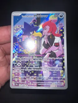 Pokemon Card Collection Lot Holos Full Arts Hits Team Rockets Murkrow Lot - Image 2