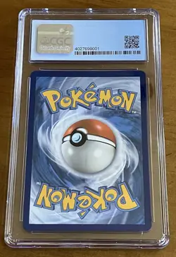 CGC 9 Mew 025/025 Celebrations Shiny Full Art Gold Pokemon Card psa 25th anniv. - Image 2