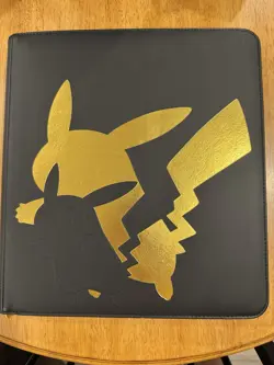 Pikachu Ultra Pro Binder w/ Pokemon Card Collection - 151, XY Gen, & Vintage - Image 2