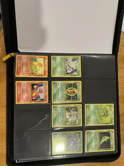 Pikachu Ultra Pro Binder w/ Pokemon Card Collection - 151, XY Gen, & Vintage - Image 3