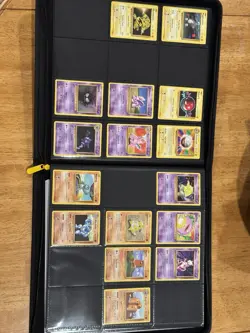 Pikachu Ultra Pro Binder w/ Pokemon Card Collection - 151, XY Gen, & Vintage - Image 5